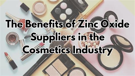  Zinc Oxide: Un champion polyvalent de l'industrie cosmétique et du secteur médical !