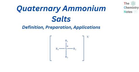  Quaternary Ammonium Salts: Des agents antimicrobiens performants pour des applications médicales révolutionnaires !